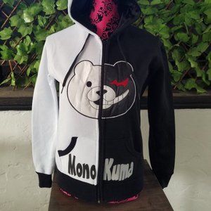 NEW Dangaronpa anime Monokuma hoodie